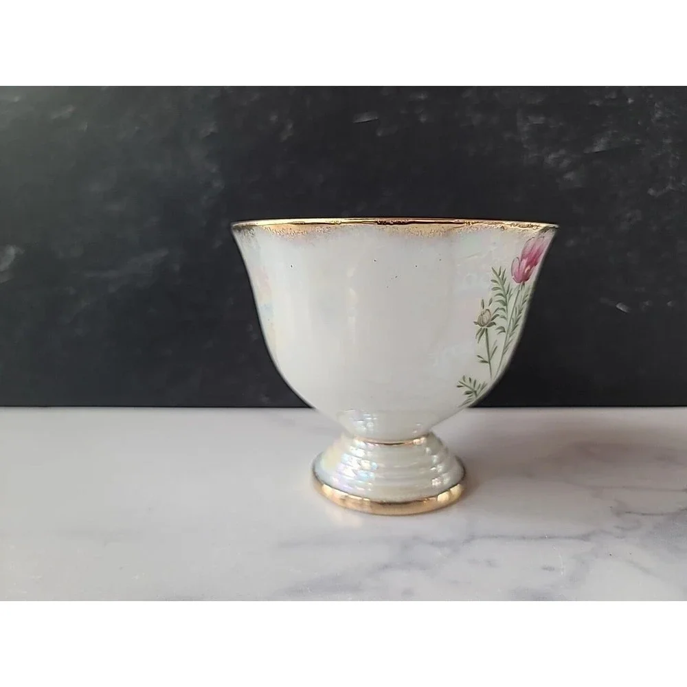 Vintage October Cosmos Tea Cup